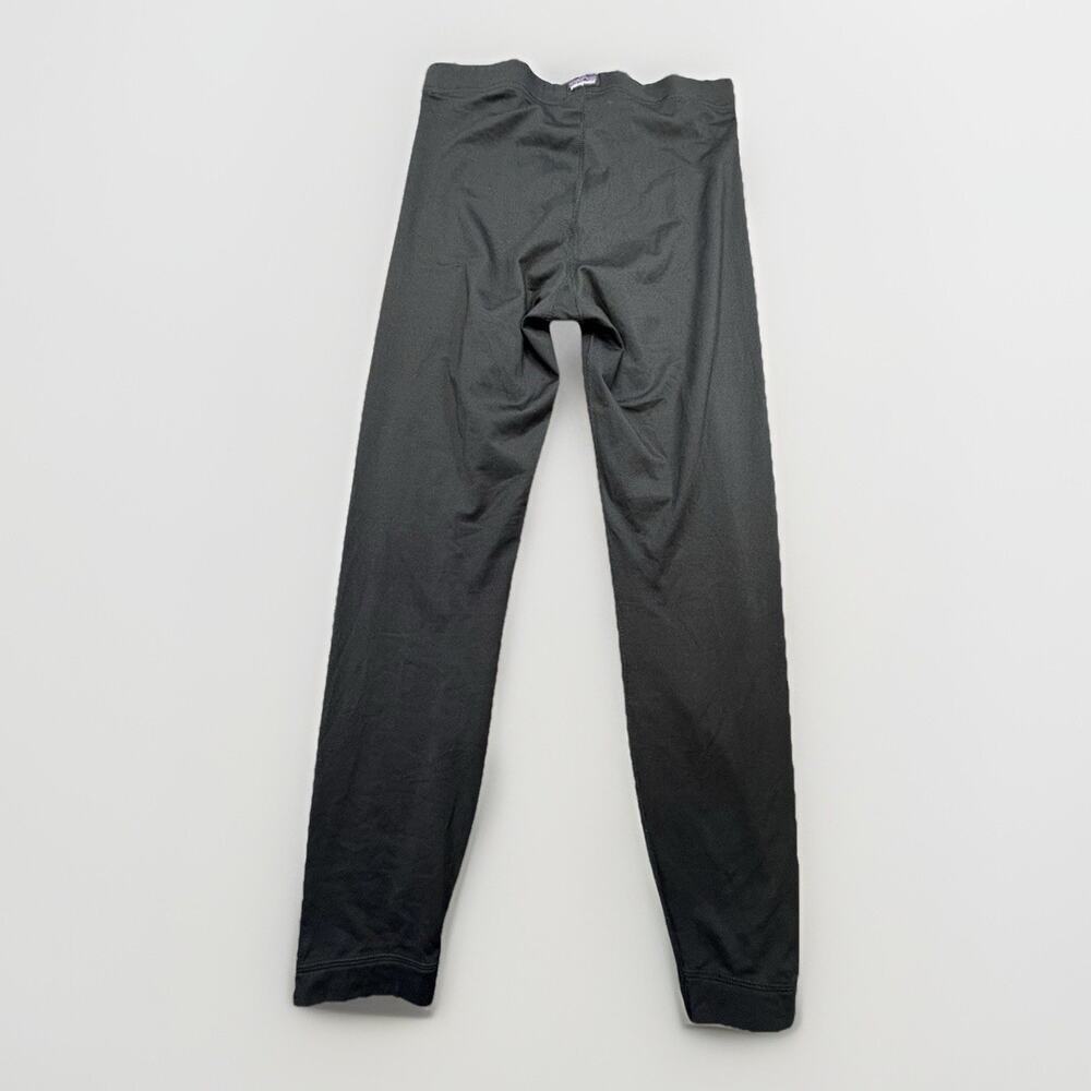 Patagonia Capilene Baselayer Black Legging Pants Youth Boys L 12 - Picture 2 of 9